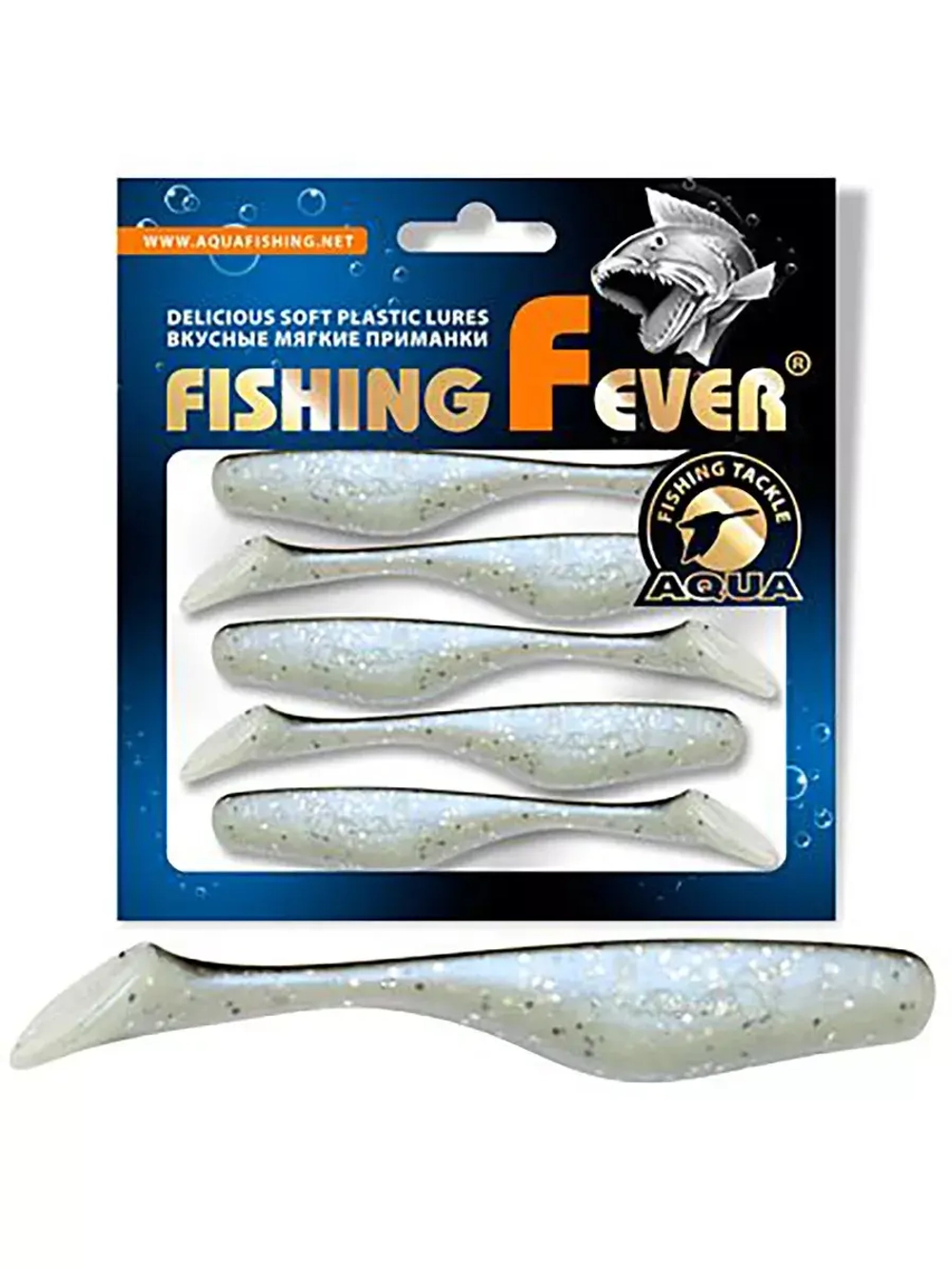 Мягкая приманка риппер FishingFever 8,0cm,5,8g,2 уп. по 5 шт