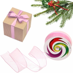 Лента для декорирования «Нежность» 2,5 см, 5 м, Розовый (капрон)