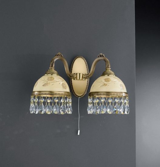 Двухламповое бра Reccagni Angelo A.6206/2