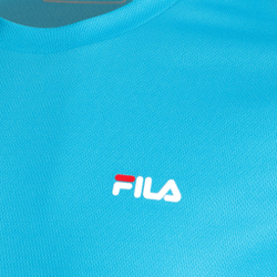 Мужское теннисное поло Fila Small Logo T-Shirt Men - Turquoise, White