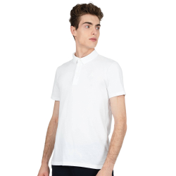 Теннисное поло Le Coq Sportif ESS T/T Polo SS No.1 M - optical white