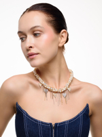 Колье "Pearl And Heart" Bicolor