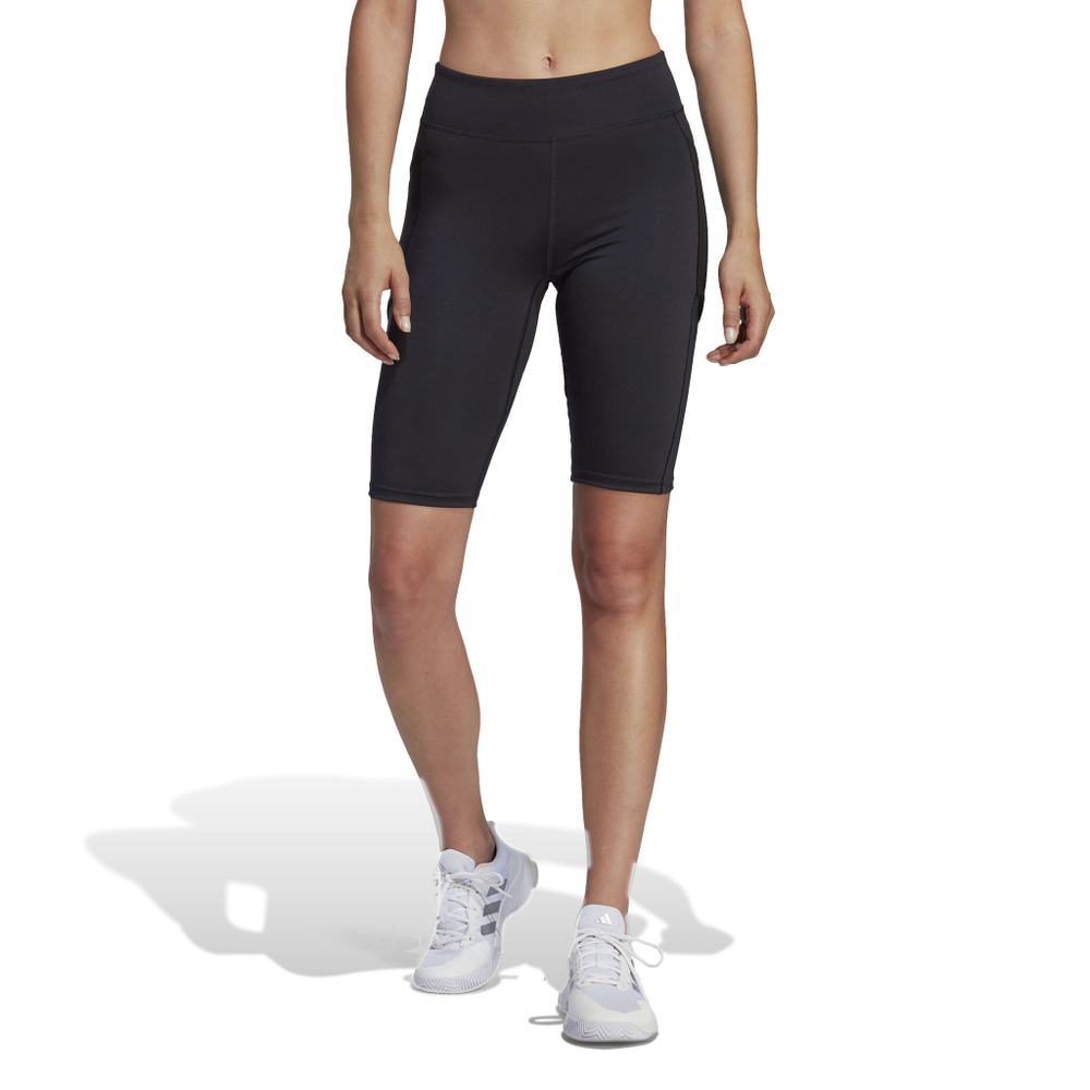 Женские теннисные брюки adidas Match Short Tights Tight Women - Black