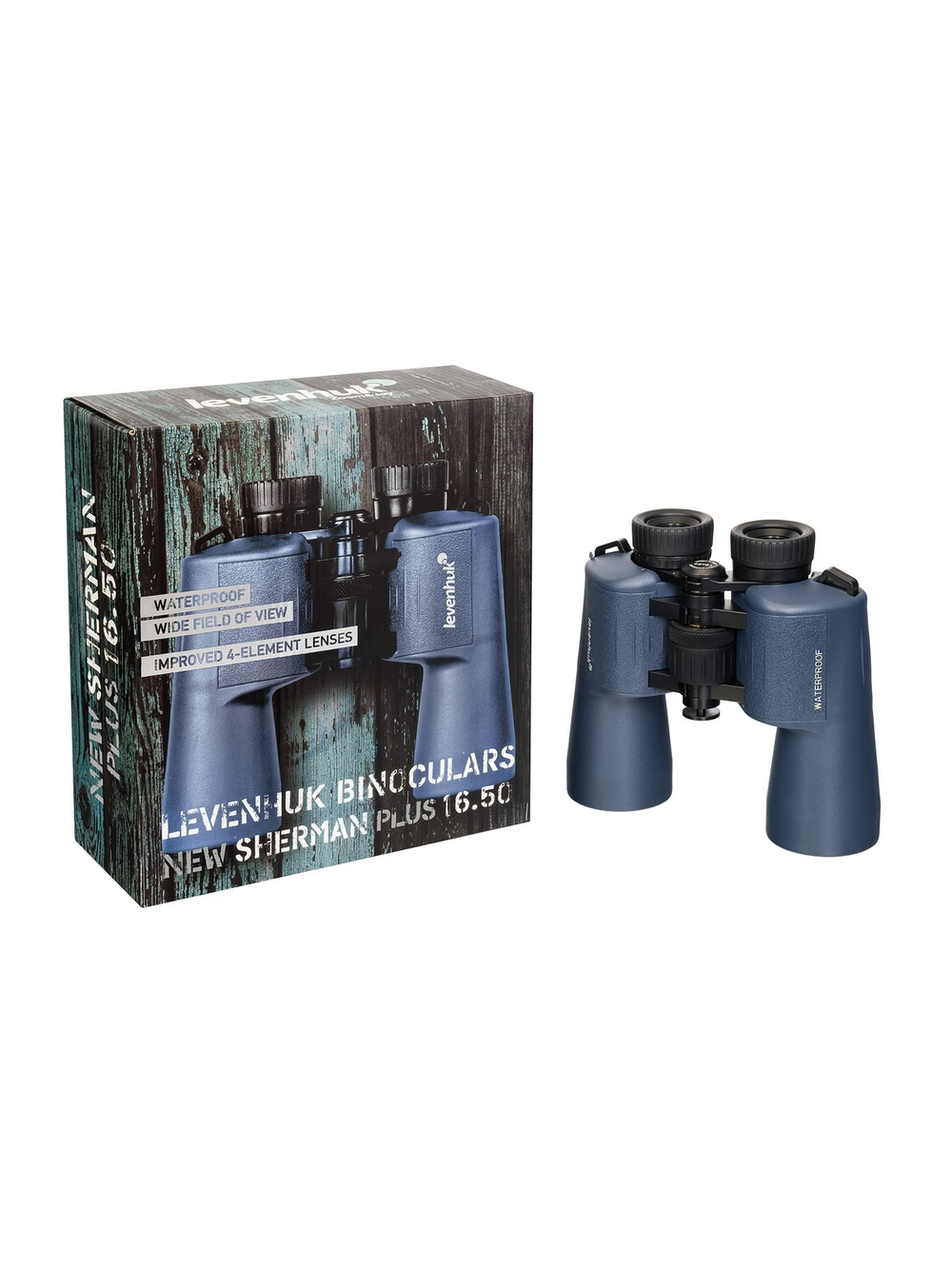 Бинокль Levenhuk New Sherman PLUS 16x50