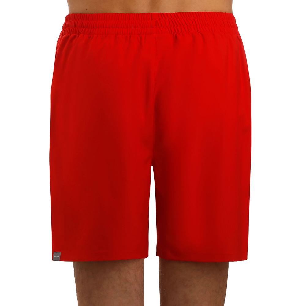 Мужские теннисные шорты HEAD Club 7in Shorts Men - Red, Silver