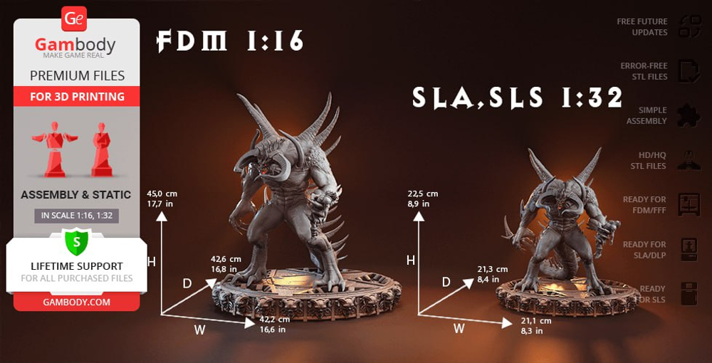 Фигурка Diablo диабло Diablo II Classic
