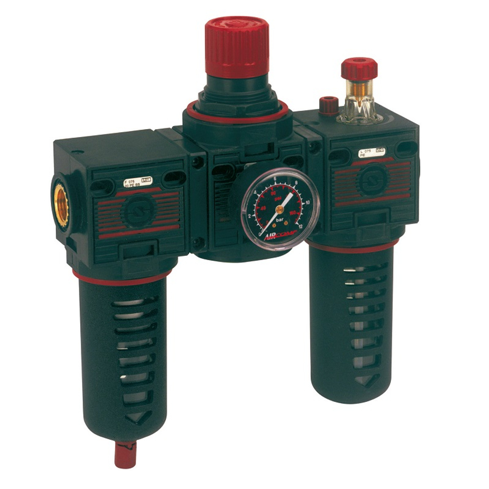 Блок подготовки воздуха с регулятором давления 3/8, GARTEC (Италия)