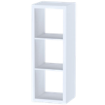 Стеллаж Фора 3, 41*38*112 см, белый