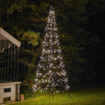 Конусная ель LED Twinkly Light tree (Multicolor + White edition) RGBW 450, IP44, высота 3 м, Generation II  (TWP500SPP-BEU)