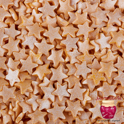 Посыпка "Звезды желтые перламутровые", 75 гр.