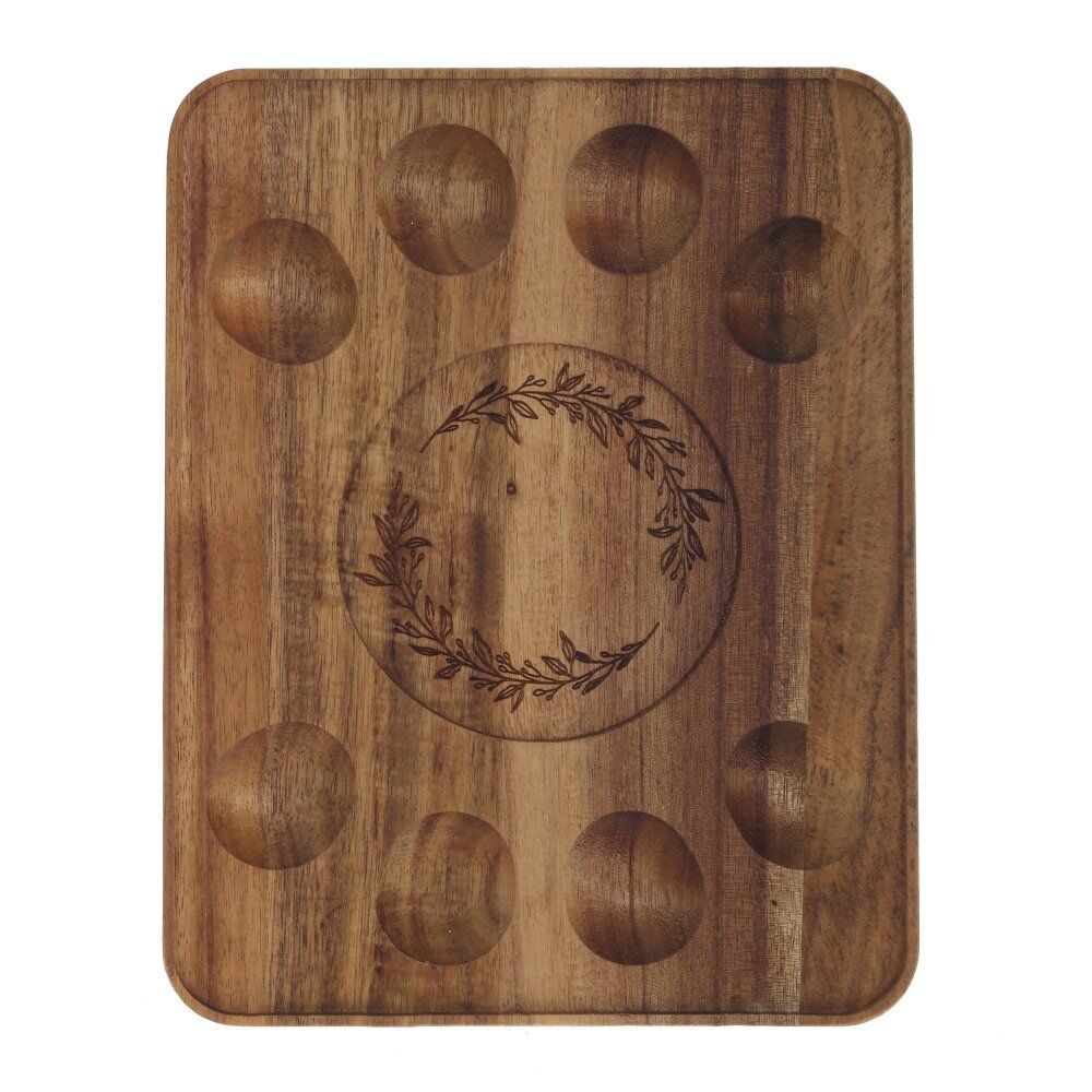 GAEM Подставка для 8-ми яиц, L24 W18,5 H1,5 см