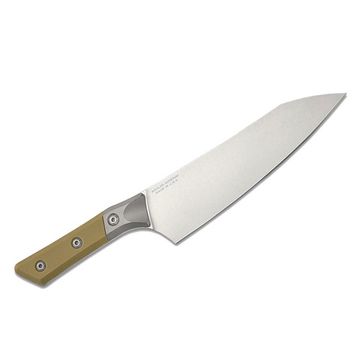 Нож кухонный Microtech Chef 3000B-10OD  с клинком из стали M390MK, рукоять G-10