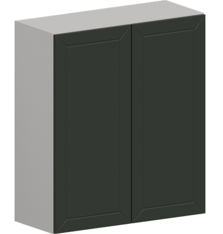 Кухня Модуль ШВ 809 Белый / Насыщенно-зеленый