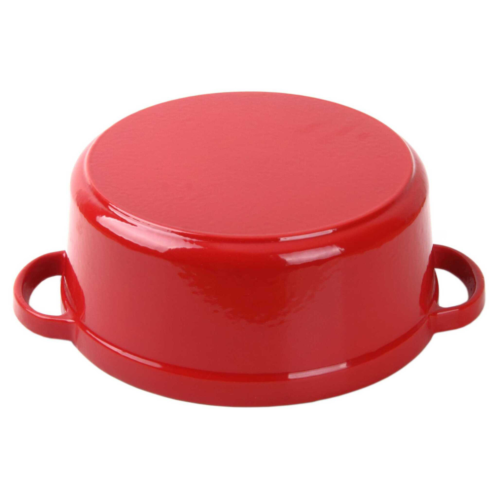 Чугунная кастрюля с крышкой Korting K 1224 R фото 4