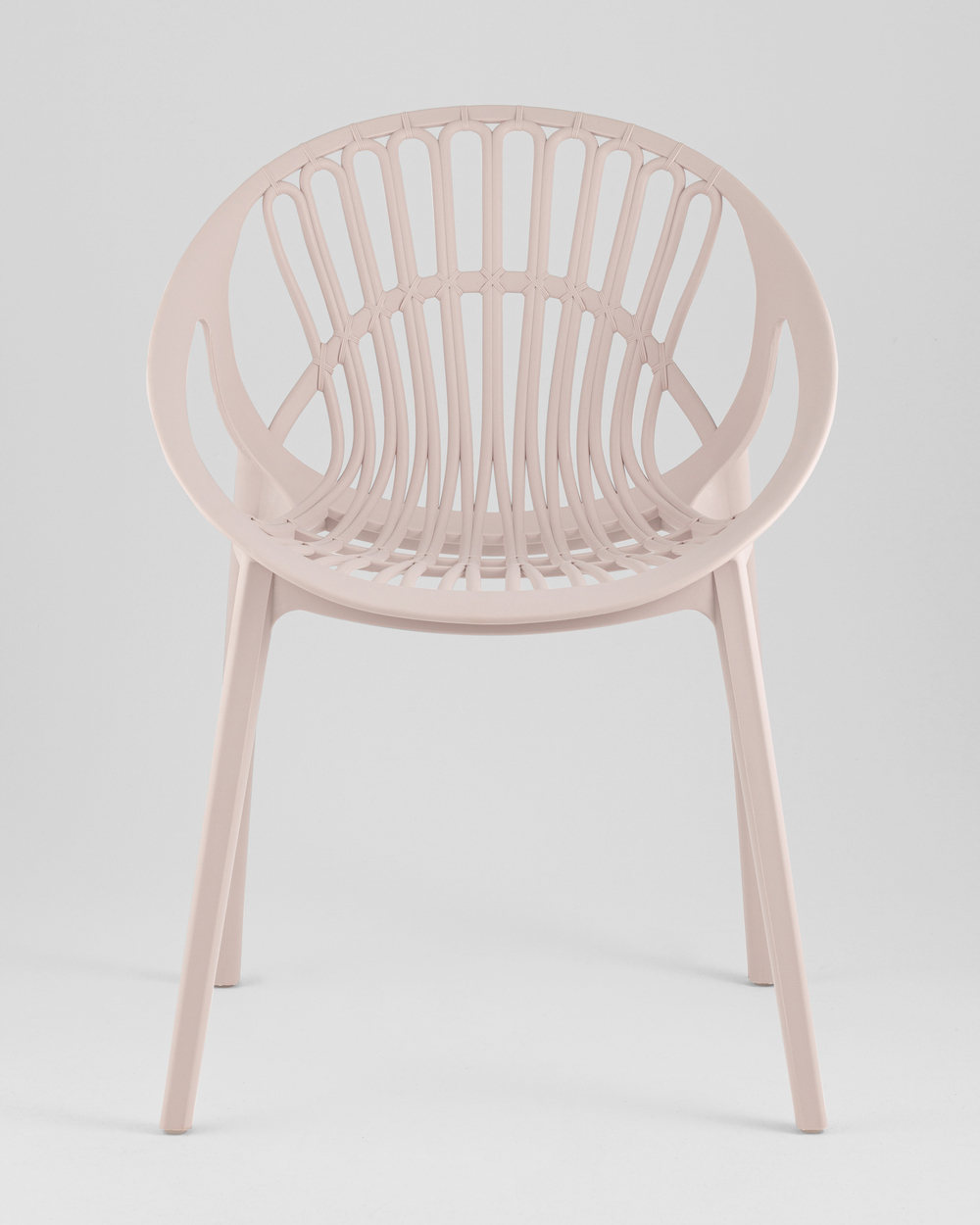 Стул Takeo пластик нежно-розовый