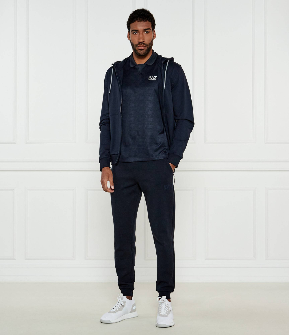 Поло EA7 - темно-синий(7M000167 AF13756)