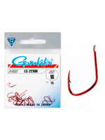 Крючки Gamakatsu LS-2210R HOOKS RED размер 16 (упк.5шт.)