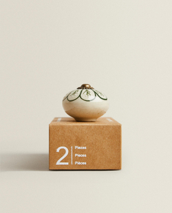 Мебельная ручка Zara Home, 2.5х4х5.5 см, керамика, 2 шт., 6393/555