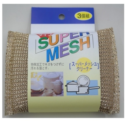Губка (метал) д/посуды SUPER MESH 3шт