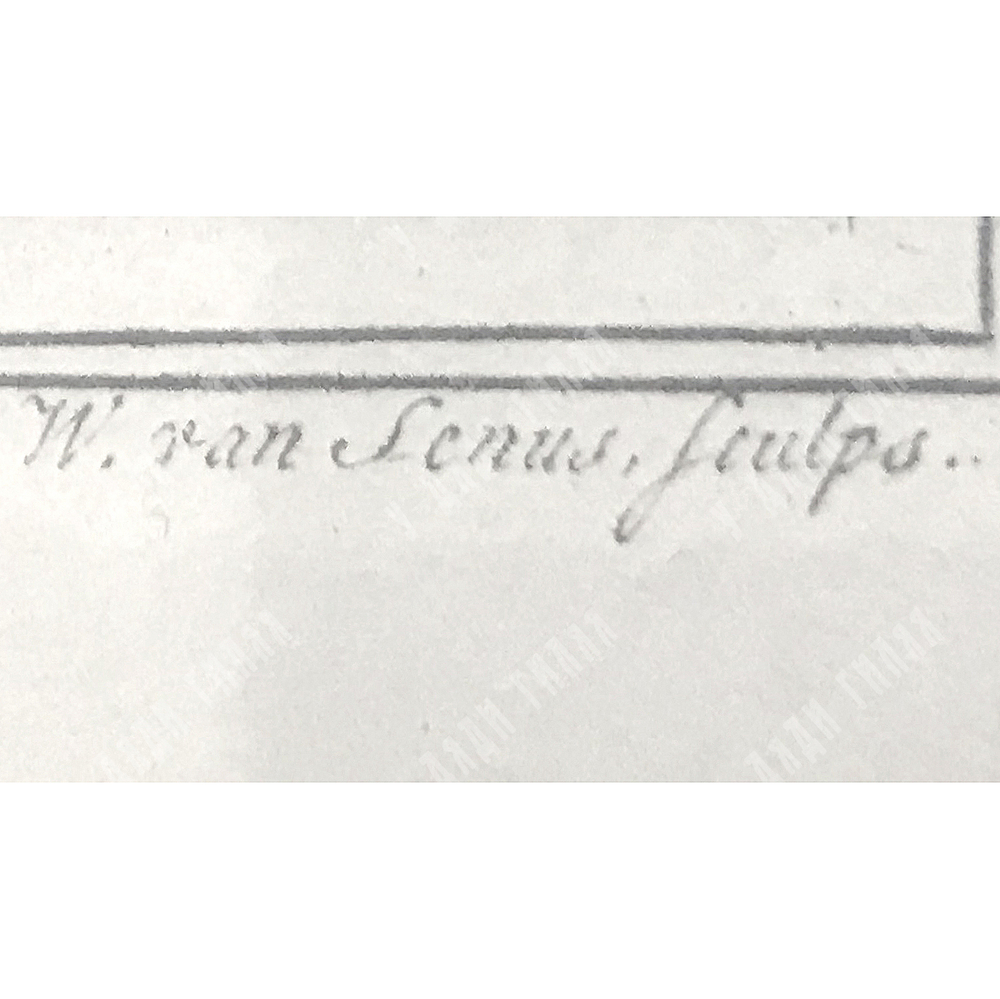 В. Ван Сенус. Моска-река. Улица Великая. Вид на Кремль. Бумага,  гравюра. Западная Европа. 1838