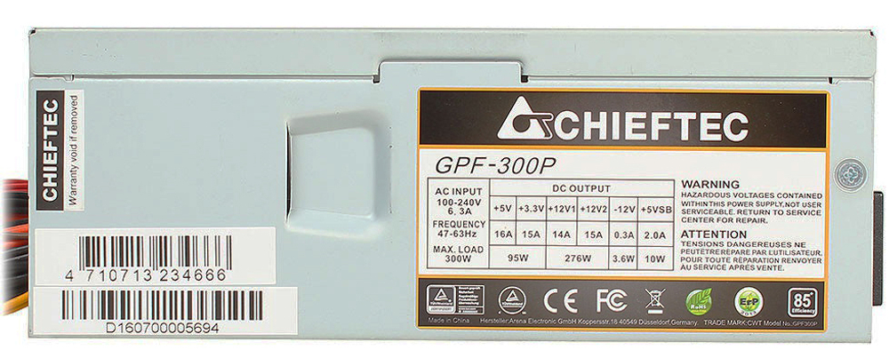 Блок питания ATX Chieftec GPF-350P