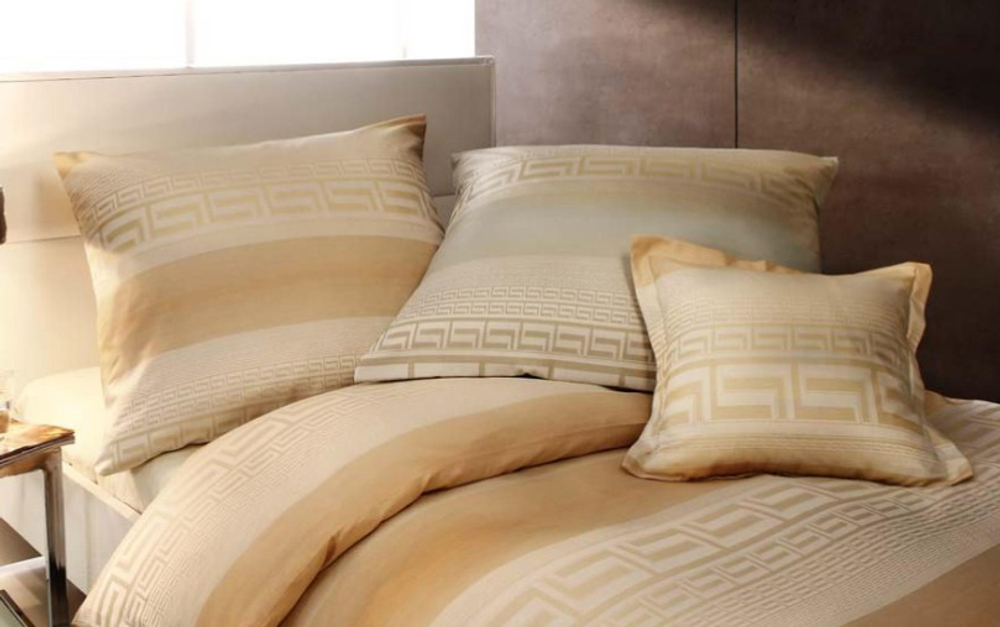 Пододеяльник 155x200 Elegante Metropolis бежевый