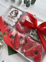 Имбирные пряники на 8 марта вкусный подарок