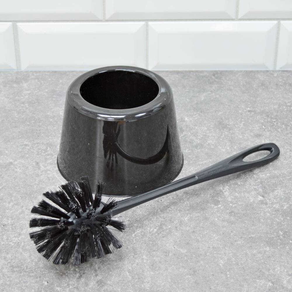 Ерш для туалета "Rambai" стандарт Full Black (черный)