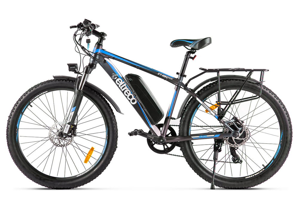 Велогибрид Eltreco XT 850 new Черно-синий 2144