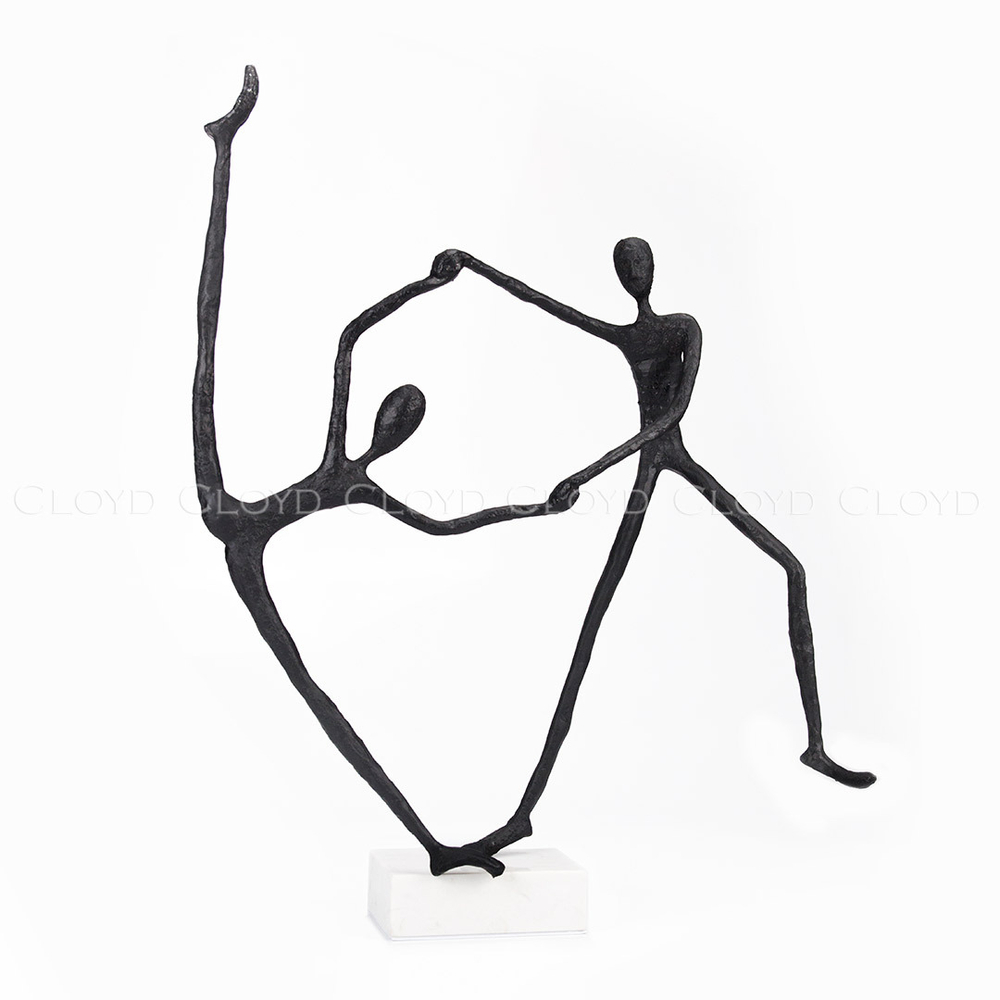 Статуэтка Cloyd арт.50177 / выс. 43 см - черный / серия 1642