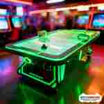 Аэрохоккей большой коммерческий «Радар» для игровых зон, 210×120×98 см