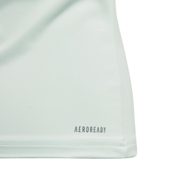 Футболка для девочки теннисная Adidas G Keyhole Tank - dash green/shock yellow