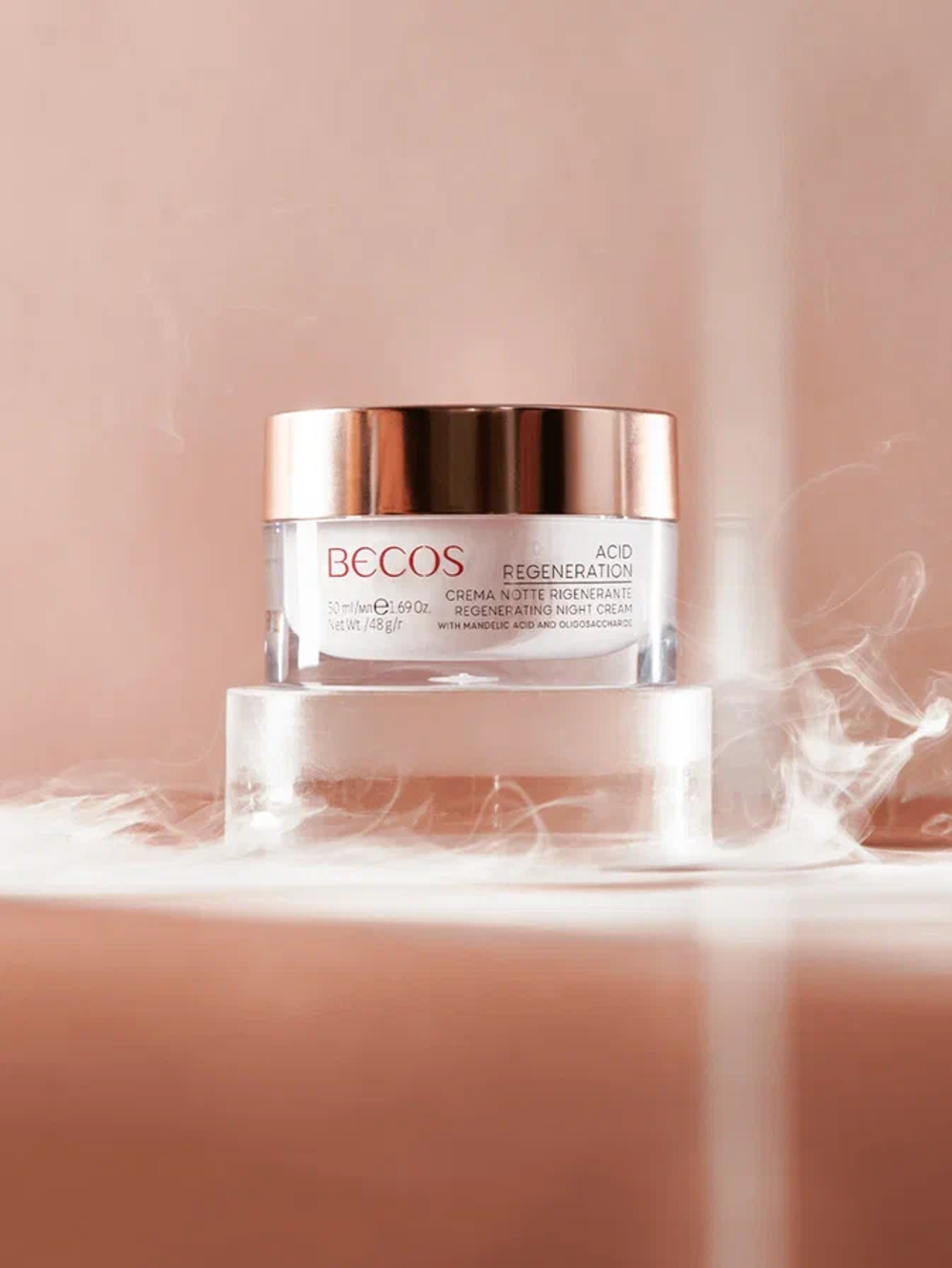 BECOS Ночной крем с регенерирующим действием-REGENERATING NIGHT CREAM ,50 мл