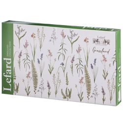 БЛЮДО LEFARD "GRASSLAND" В ФОРМЕ ЛИСТА 36,5*21*3 СМ