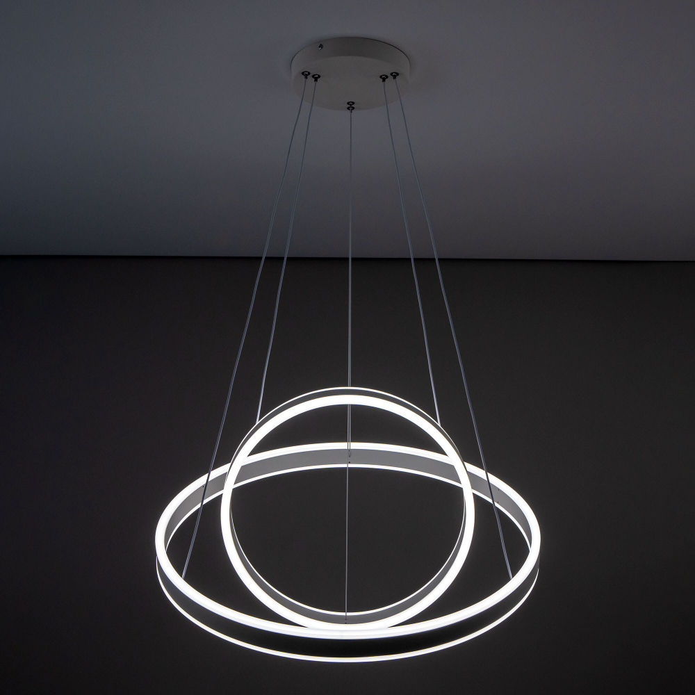 Citilux Дуэт CL719640 LED Люстра подвесная с пультом Белая