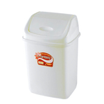 Контейнер для мусора с плавающей кр. "Фантазия" 10л 09402 молочный