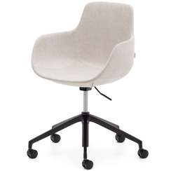 Рабочее кресло на колесиках Tissiana бежевое