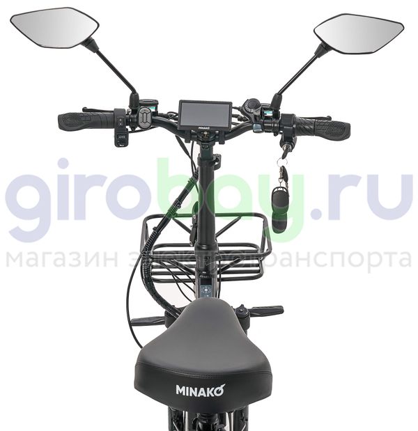 Электровелосипед Minako F10 Pro (48V/20Ah) - Серый обод
