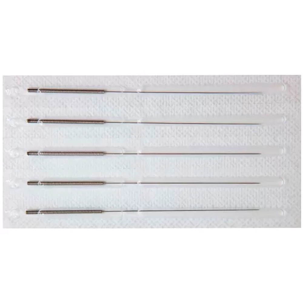 Иглы корпоральные Субал 0,30x30 мм с ручкой из нержавеющей стали 100 шт ламинированная бумага