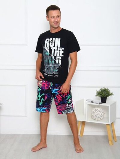 Пижама мужская "Блейк К.П" бриджи (945)