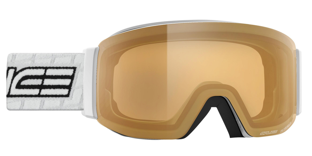Очки горнолыжные Salice 102DACRXF White/Crx Yellow (б/р)