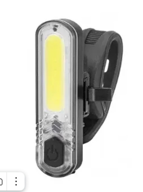 Фонарь передний JY-6056F 10 светодиодов 4 режима прозрачно-желто-чёрный,33473