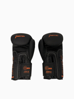 Перчатки боксерские Fighter черно-коричневые