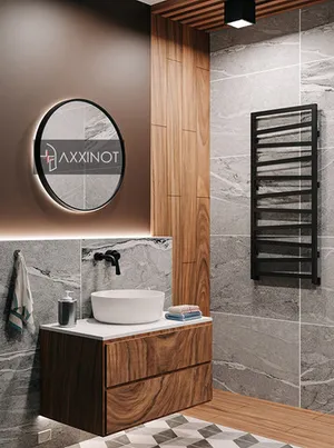 Axxinot Inezo - водяной дизайн полотенцесушитель из нержавеющей стали