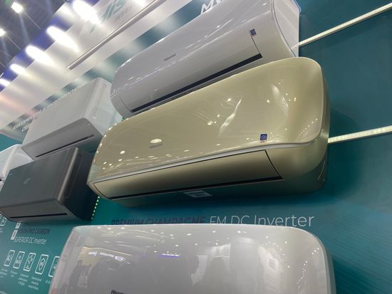 Инверторная сплит-система серии CHAMPAGNE CRYSTAL SUPER DC Inverter Wi-Fi AS-13UW4RVETG01(C) (комплект)
