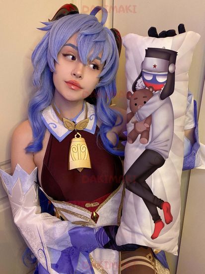 Мини дакимакура Россия из КантриХуманс арт. M0556, 60х20 см