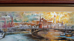 Панорама Кремля зимой