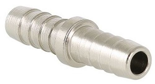 Соединитель для шланга Valtec 20 мм латунный никелированный VTr.657.N.2020