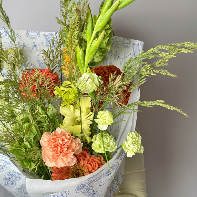 Букет цветов Яркое лето