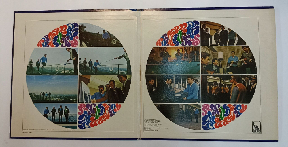 Винтажная виниловая пластинка The Ventures Super Psychedelics (USA 1967) (Международная панорама)